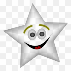 Download Smiling Star Clip Art - Cartoon Stars With Faces png