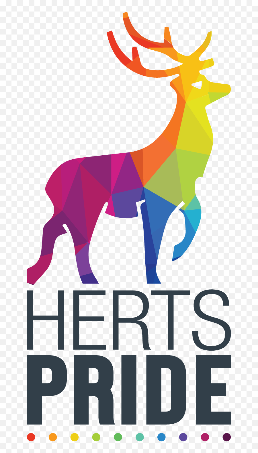 Hereu0027s The New Logo I Designed For Hertfordshire Pride - Elk Png,Deer Head Logo