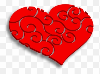 Heart Red Love - Symbol Png