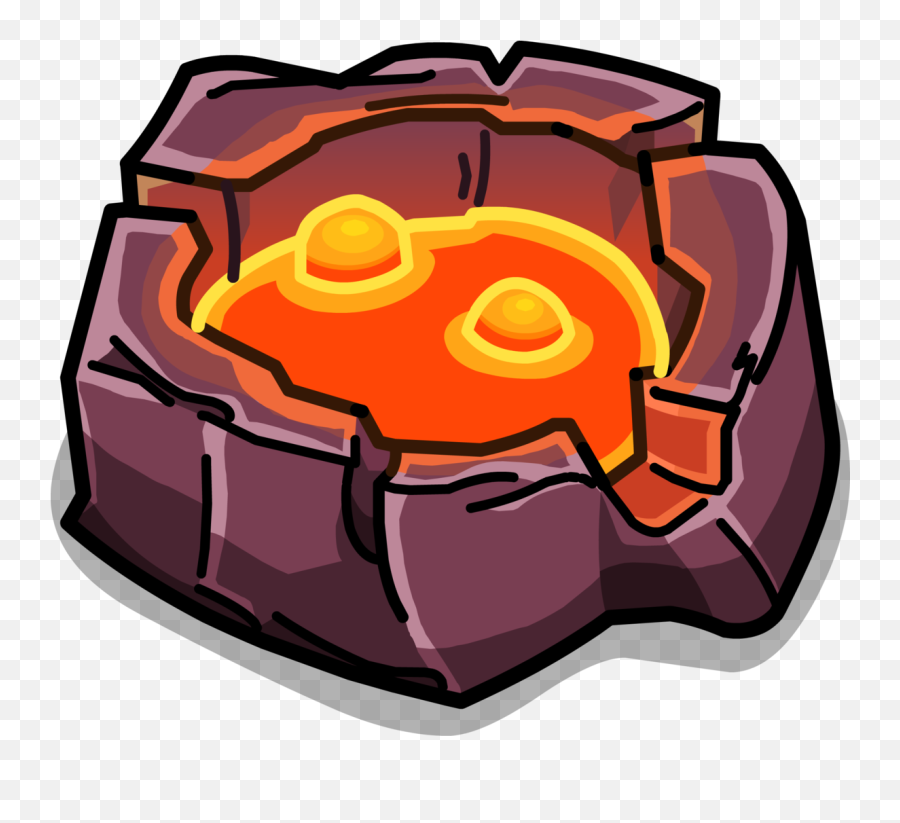 Lava Puddle Sprite - Crater Clipart Png,Lava Png