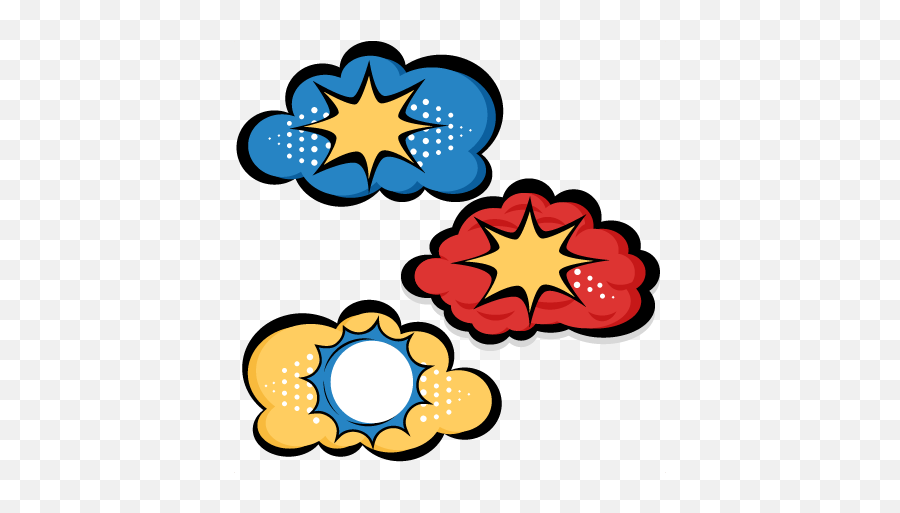 Superhero Words Clouds Svg Cutting Files For - Superhero Clipart Png,Cloud Png Clipart