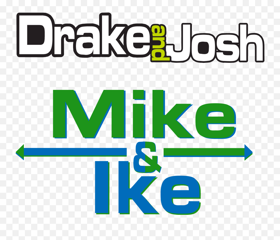 Mike And Ike Drake Josh Logos Use - Drake Josh Logo Png,Drake And Josh Png