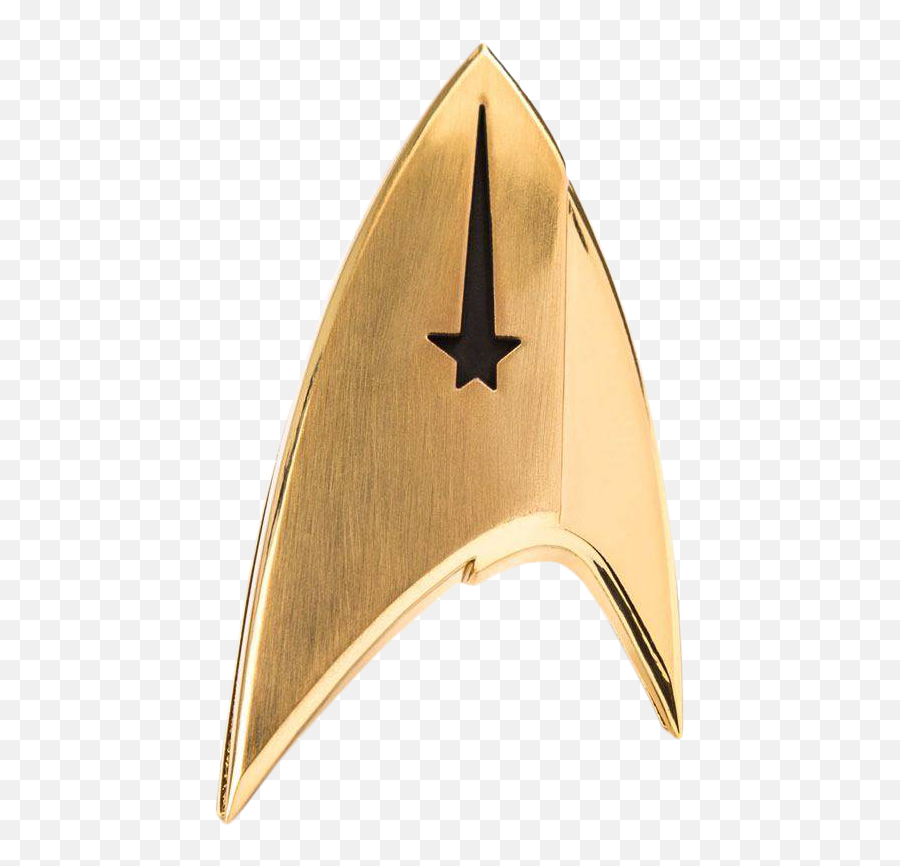 Download Hd Star Trek Badge Png - Insignia Star Trek,Star Trek Logo Png