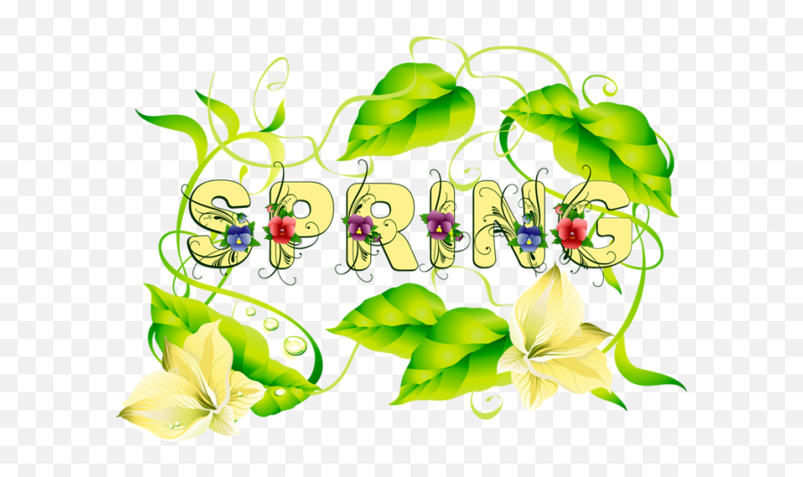 Download Spring Clipart Fun - Vector Graphics Png Designs About Environmental Protection,Spring Clipart Png