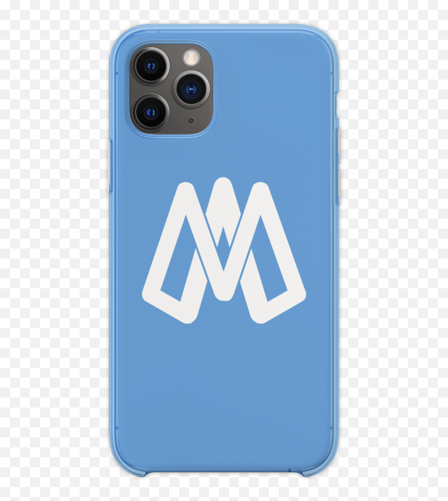 Mark Anastasio U0027monogramu0027 Blue Phone Case - Mark Anastasio Merch Logo Png,Blue Phone Png