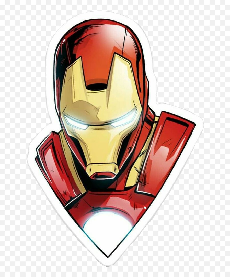 Download Ronman Marvel Mcucast Tonystark - Iron Man Avengers Stickers Drawing Png,Iron Man Logo Png