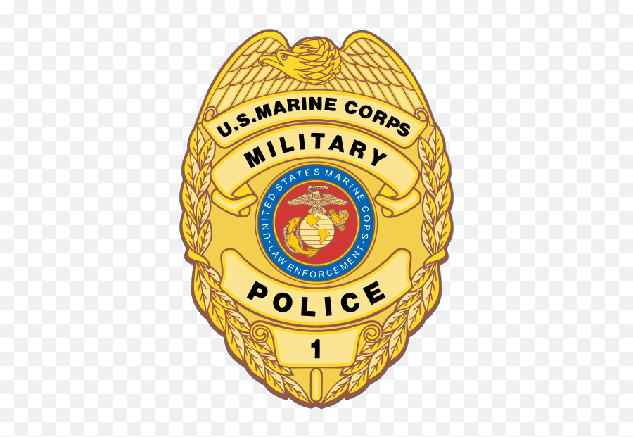 Marine Rank Military Police Badge Sticker - Emblem Png,Police Badge Transparent