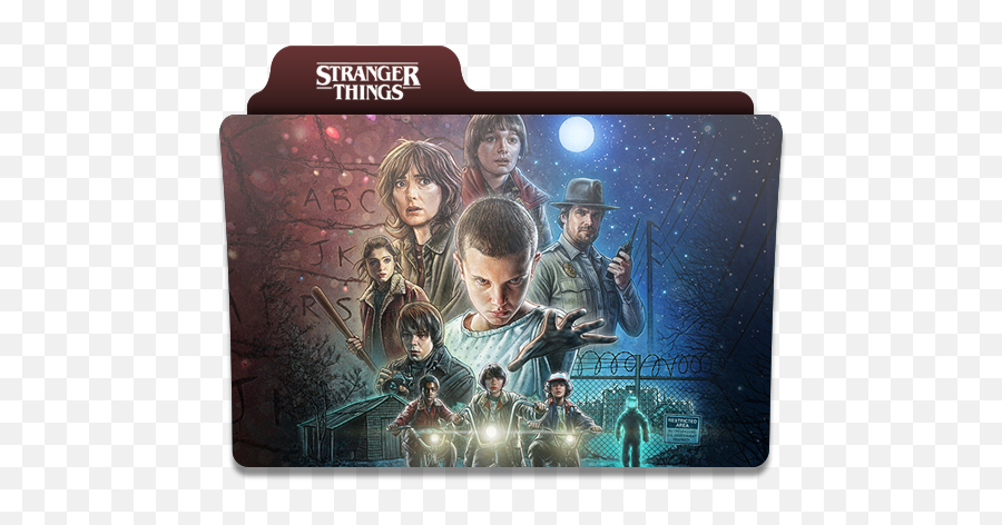 Stranger Things Icon 29866 - Free Icons Library Stranger Things Tv Series Folder Icon Png,Stranger Things Logo Vector