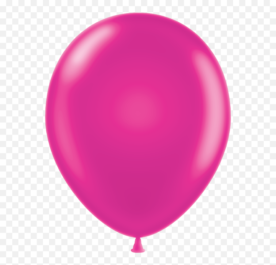 Metallic Fuchsia - Balloon Png,Pink Balloons Png