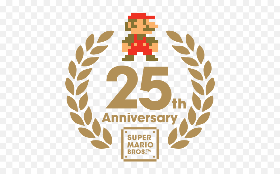 Filesuper Mario Bros 25th Anniversary Logosvg - Mario 25th Anniversary Logo Png,Super Mario Logo Png