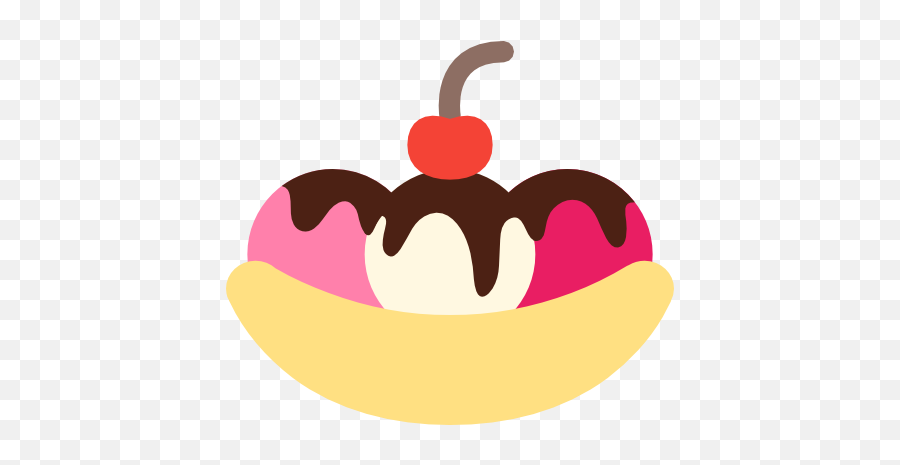 Icon Of 100 Colored Food Drink Icons - Banana Split Icons Png,Banana Split Png