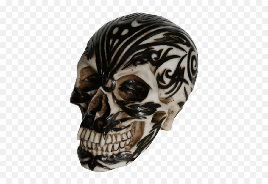 Wicked Tribal Tattoo Venom Skull Statue - The Arts Png,Venom Logo Tattoo