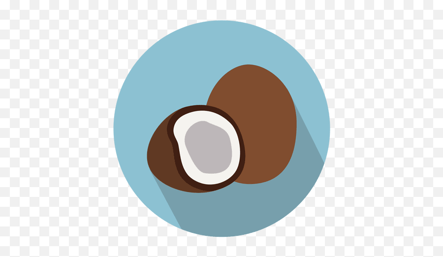 Coconut Circle Icon - Coconut Icon Png,Coconut Transparent