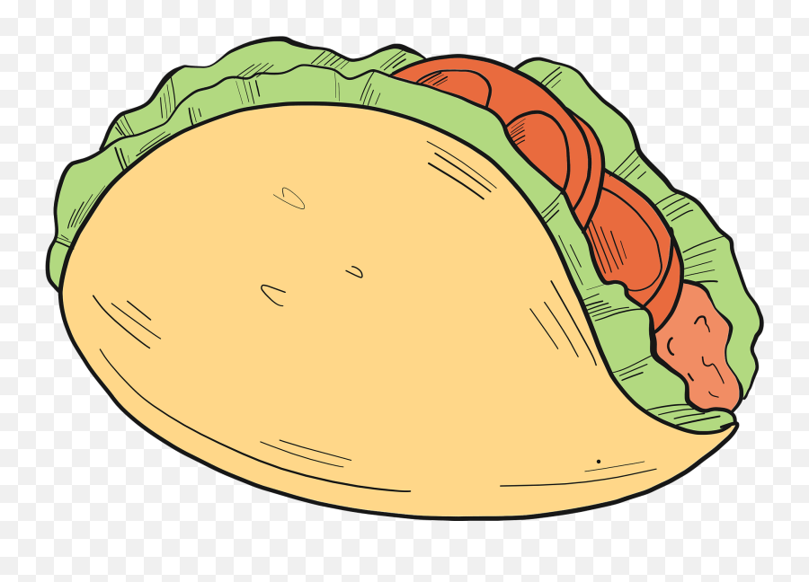 Taco Clipart Free Download Transparent Png Creazilla - Fresh,Taco Emoji Png