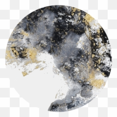 Acuarela Negro - Acuarela Negro Con Dorado Png,Acuarela Png