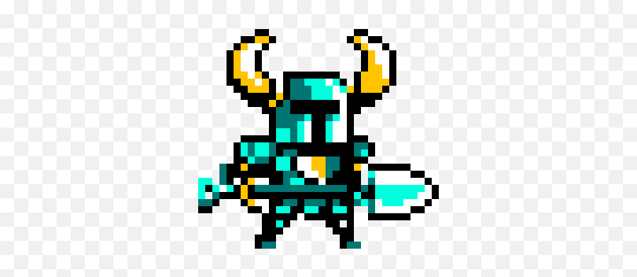 Shovel Knight Pixel Art Maker - Shovel Knight Pixel Art Png,Shovel Knight Transparent