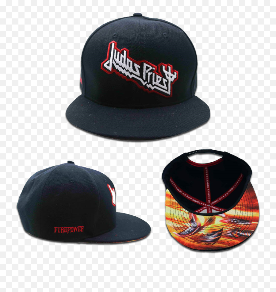 Firepower Snapback Cap - Judas Priest Firepower Cap Png,Judas Priest Logo