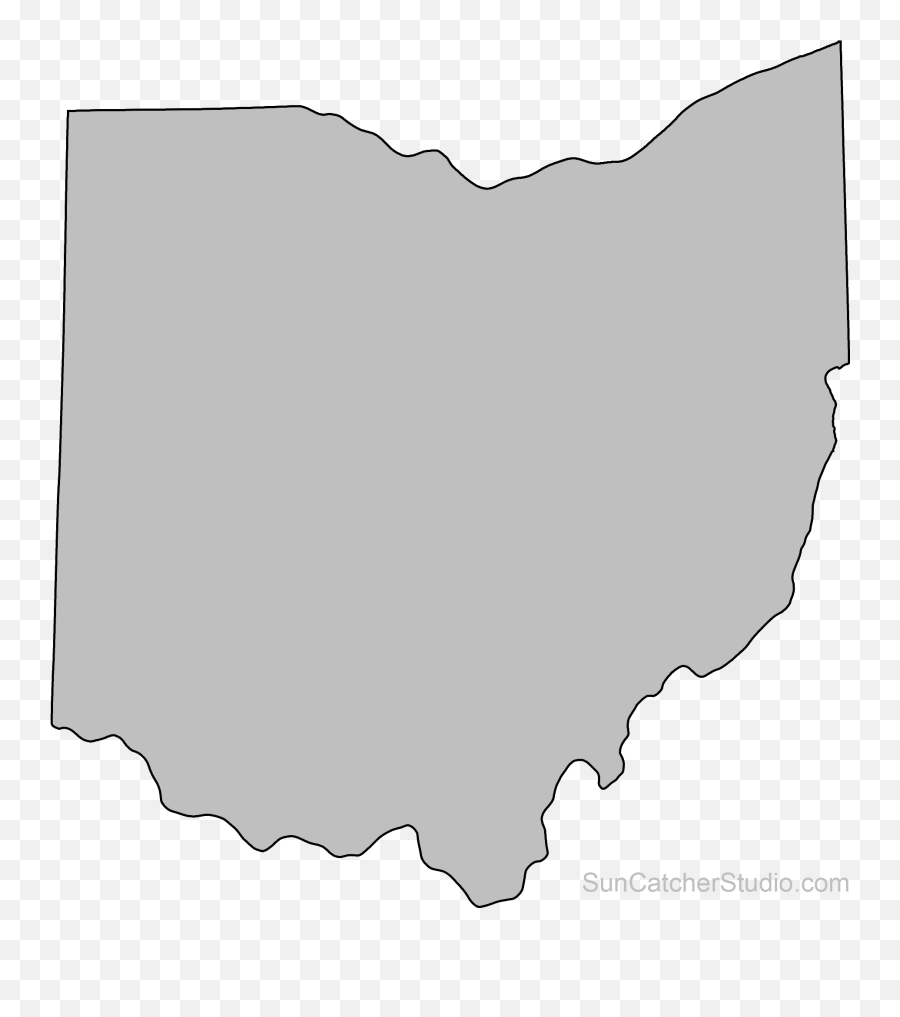 Ohio Outline Transparent Png Clipart - State Of Ohio Outline,Ohio Png