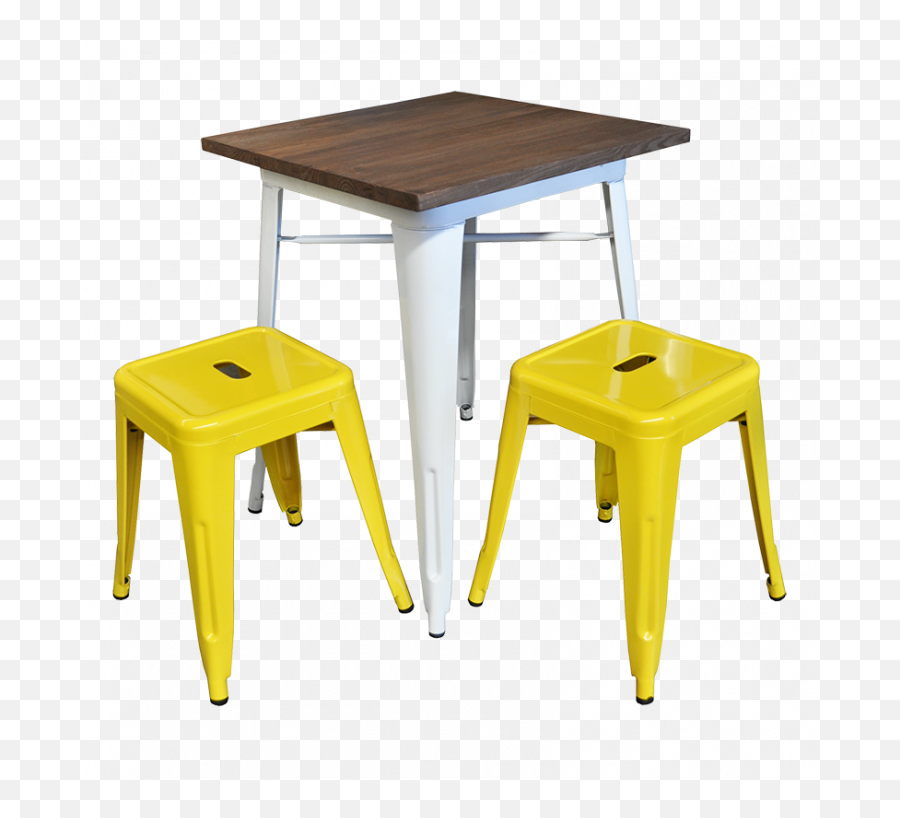 Download Replica Tolix Cafe Table Wood - Solid Png,Cafe Table Png