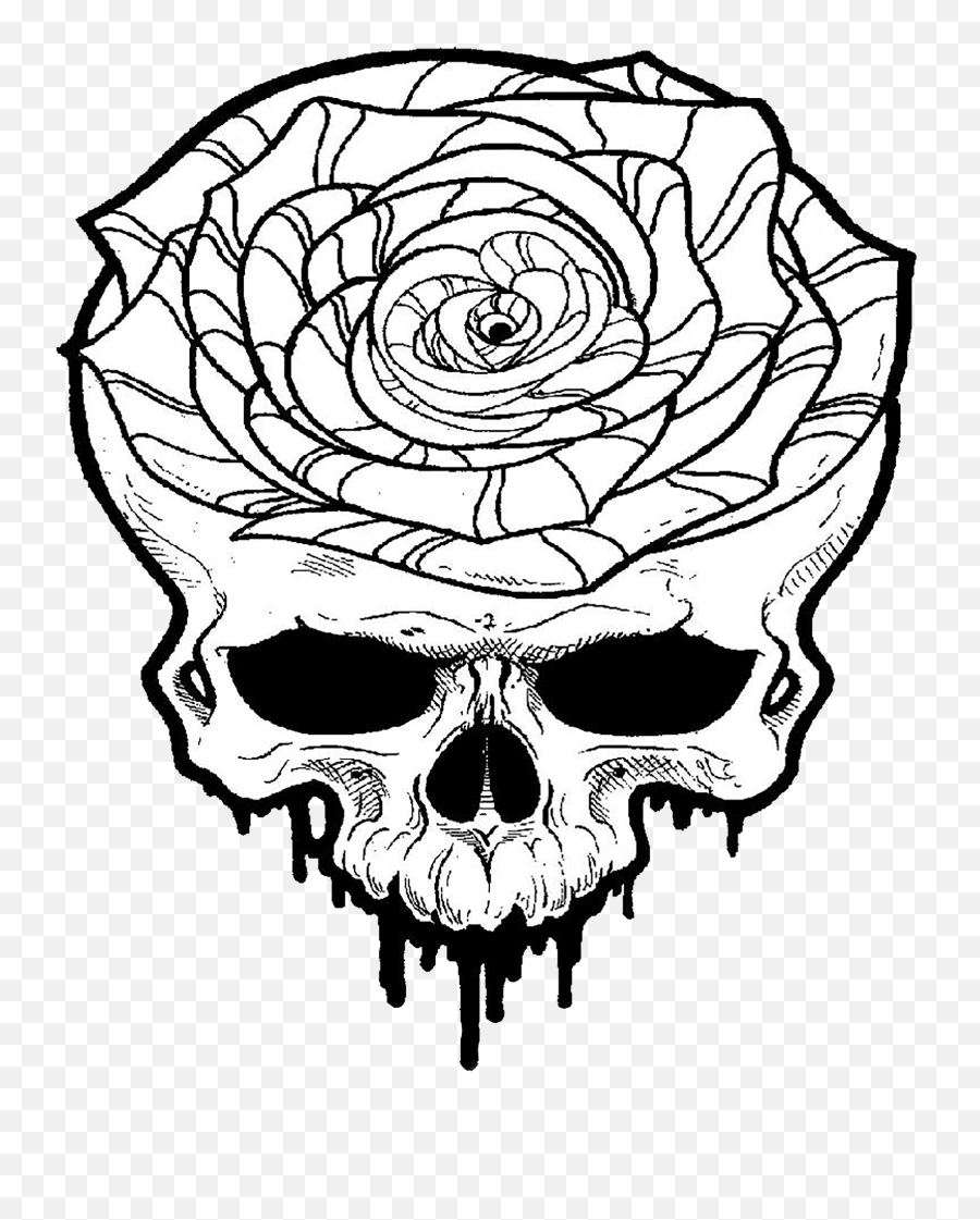 Skulls PNG Image | Skull, Bearded skull tattoo, Black tattoos