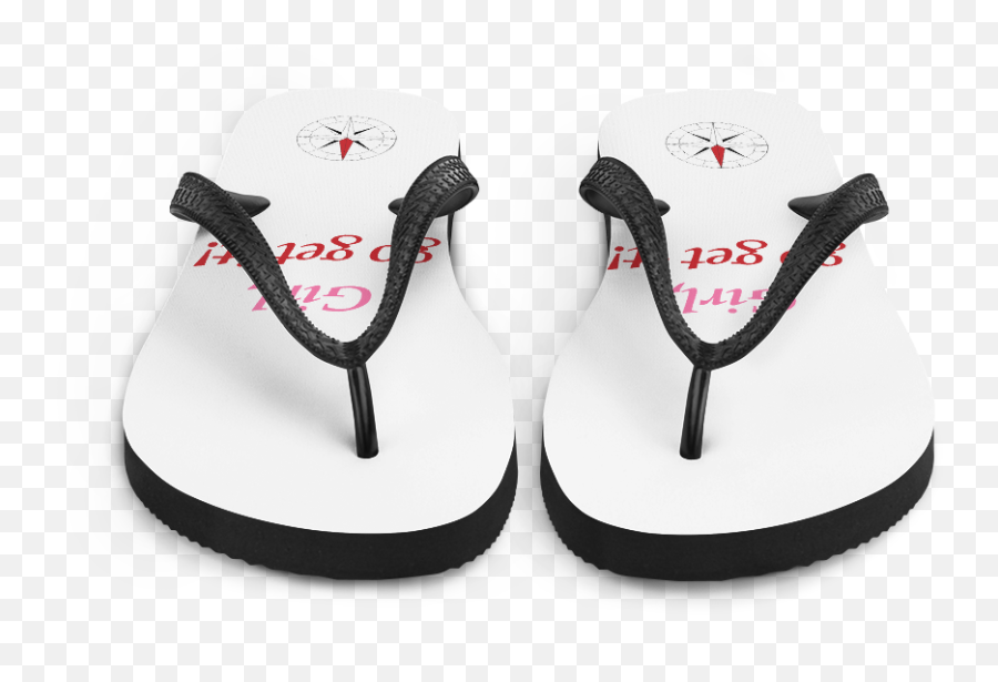 Llg Motto Girl Go Get It White Flip Flops W Logo 2 Styles U2014 Ladiesu0027 Life Guide Png Flop Icon