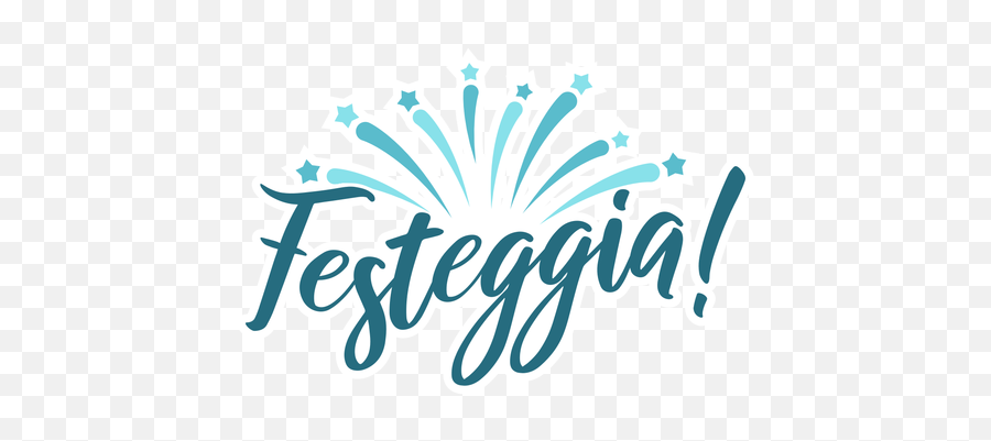 Festeggia Star Burst Lettering - Transparent Png U0026 Svg Calligraphy,Star Burst Png