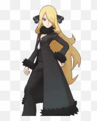 Cynthia - Sync Pair Pokémon Masters Ex Cynthia Gen 4 Png,Pokemon Dragon Type Icon