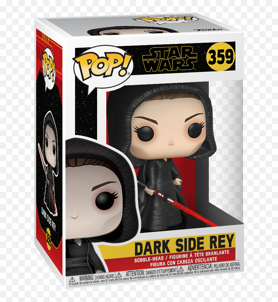 Rise Of Skywalker - Dark Rey Funko Png,Rey Star Wars Icon