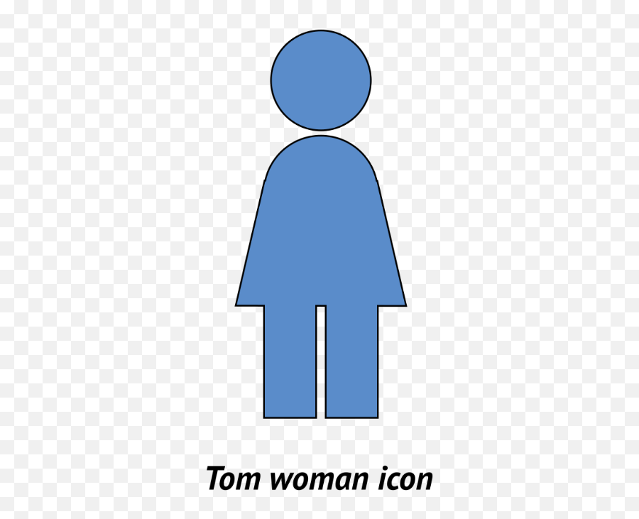 Woman Icon - Dot Png,Simple Person Icon