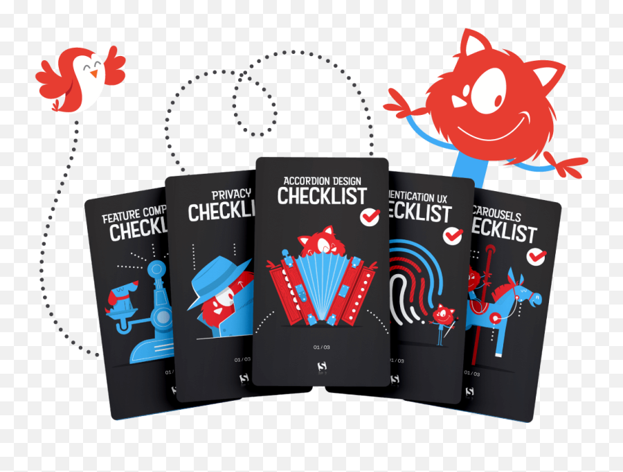 Smart Interface Design Patterns In Your Pocket Checklist - Language Png,Deck Of Cards Icon