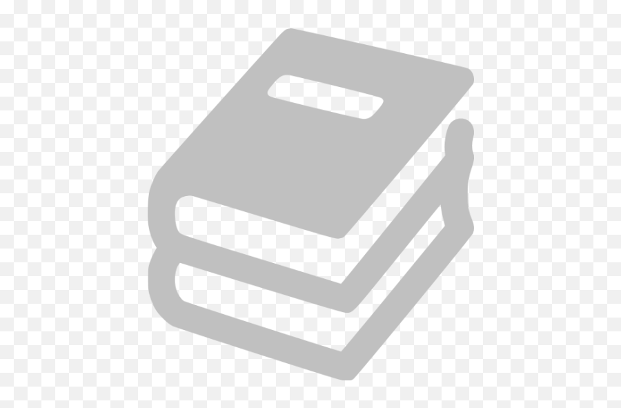 Silver Book Stack Icon - Free Silver Book Icons Book Icon Png Gray,Download Stack Icon