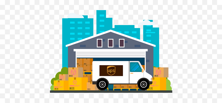 Easyparcel Delivery Made Easy - Commercial Vehicle Png,Ups Truck Icon