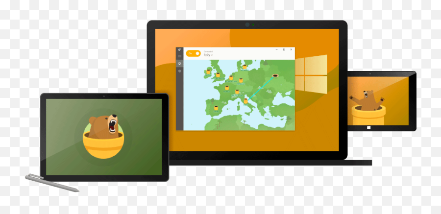 7 Best Free Vpn Services For Windows Pc Ke Liye - Language Png,Tunnel Bear Icon