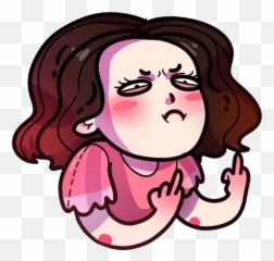 Girl Sashau201d Stickers Set For Telegram - Girly Png,Newgrounds Icon