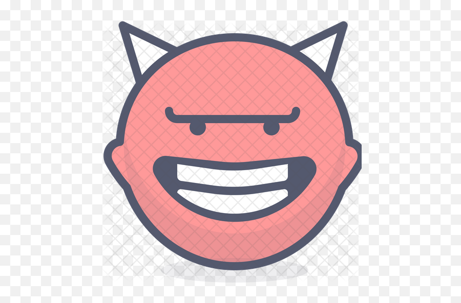 Devil Emoji Icon Of Colored Outline - National War Memorial Southern Command Png,Devil Emoji Png