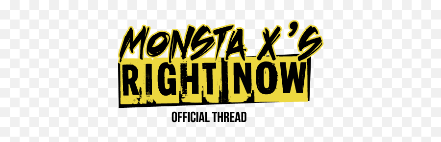 Official Thread Final Ep - Monsta X Right Now Logo Png,Monsta X Logo Png