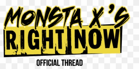 Official Thread Final Ep - Monsta X Right Now Logo Png,Monsta X Logo Png