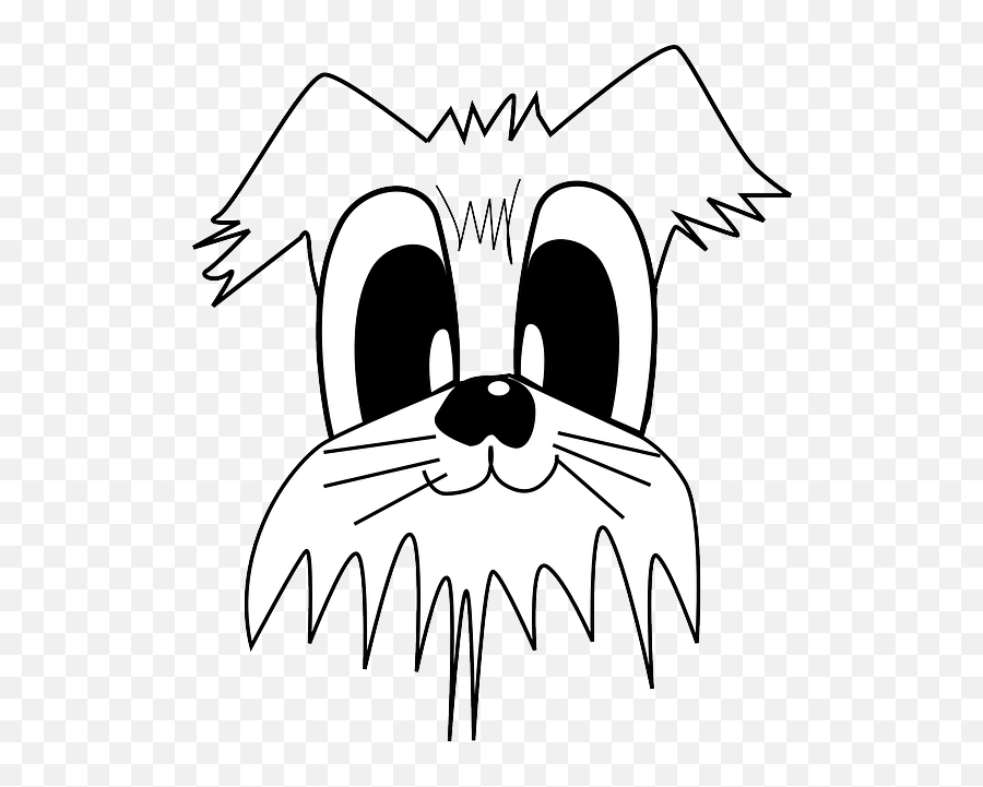 Funny Dog Png - Dog Cat Pet Cartoon Animal Eyes Happy Dibujos De Perros Y Gatos,Ojos Png