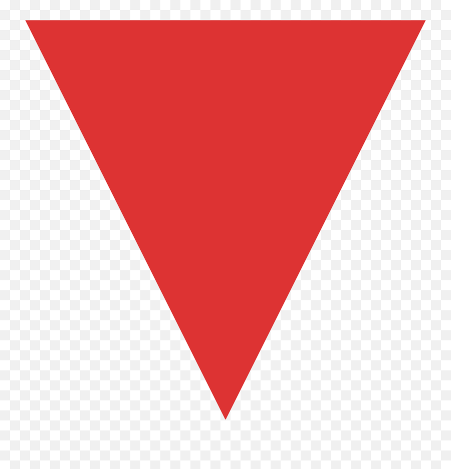 Filedecreasesvg - Wikimedia Commons Red Triangle Down Png,Decrease Icon