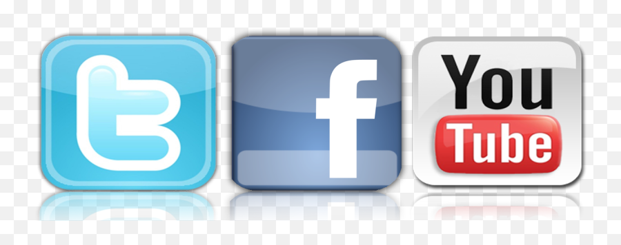 Youtube And Facebook Logos - Facebook And Youtube Logo Transparent Png,Youtube  Logo Image - free transparent png images 