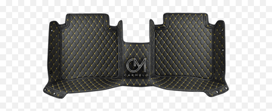 Black And Yellow Luxury Custom Car Floor Mats - Carmelo Car Mats Solid Png,2003 Jeep Liberty Sport Yellow Icon