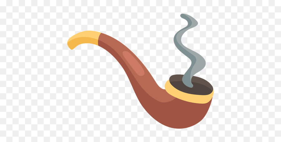 Smoking Pipe Icon Flat Transparent Png U0026 Svg Vector - Pipe Tobacco Vector Png,Pipe Icon