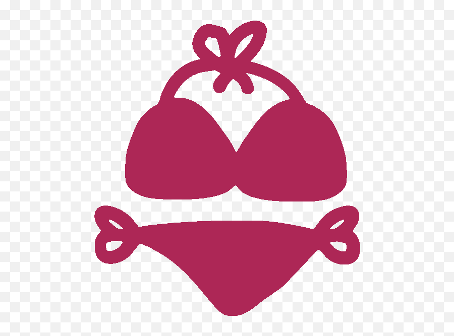 Maillots De Bain - Bikini Symbol Clipart Full Size Clipart Maillot De Bain Png,Bikini Transparent Background