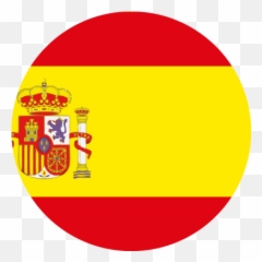Spain Emba - Spanish Flag Round Png