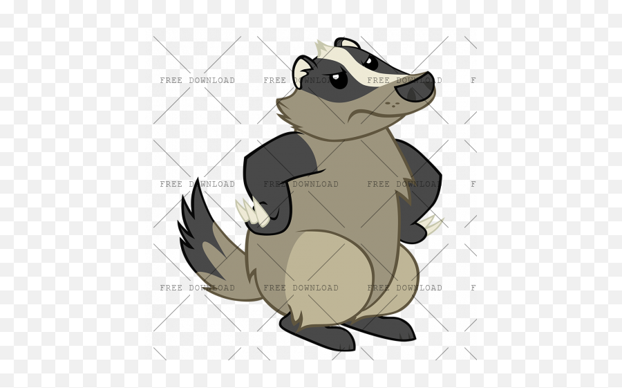 Png Image With Transparent Background - Clip Art Honey Badger Animated,Alligator Transparent Background