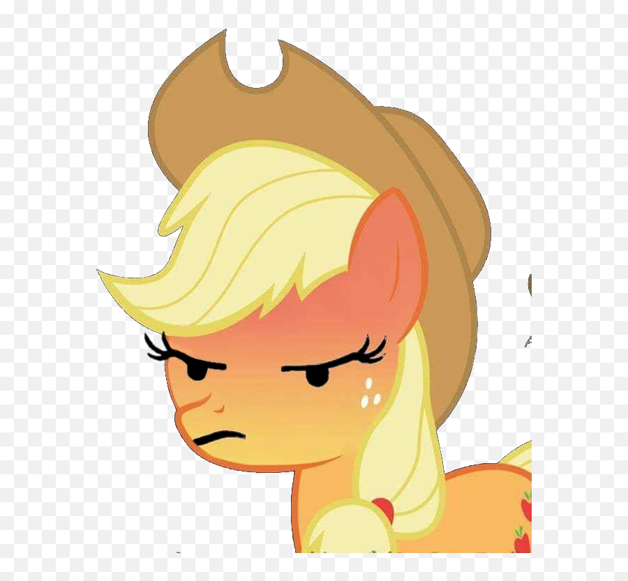 Angery Angry Applejack Edit Emoji - Portable Network Graphics Png,Angery Transparent