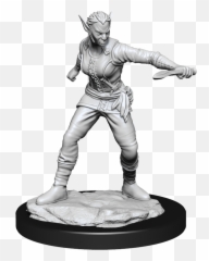 Wizkids Nolzuru0027s Marvelous Miniatures Shifter Rogue Female - png