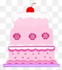 Blue Cake Png Svg Clip Art For Web - Download Art Pink Cartoon Png