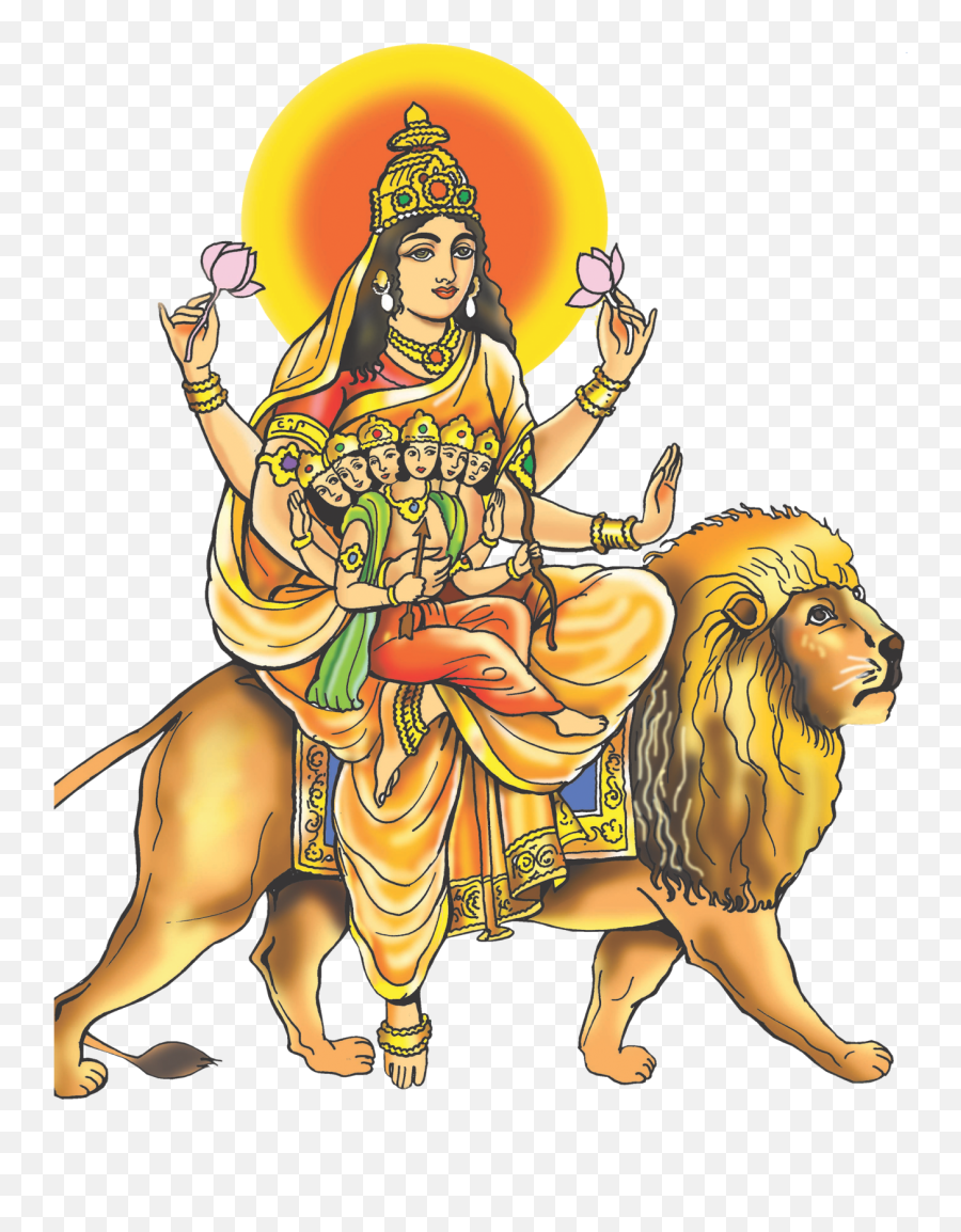 Goddess Navdurga Png Images - Wordzz Skandamata Png,Goddess Png