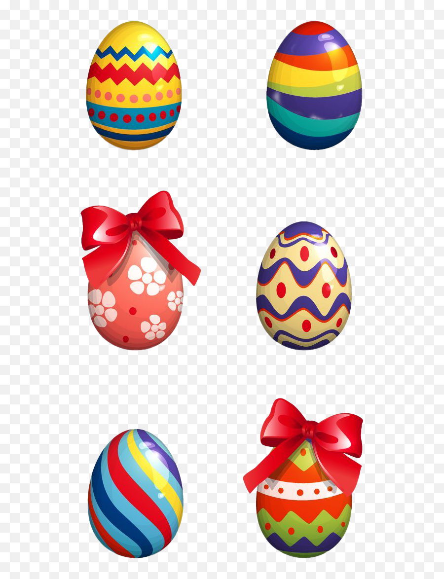 Colorful Easter Egg Background Png Mart - Easter Egg Bunny Design,Easter Background Png